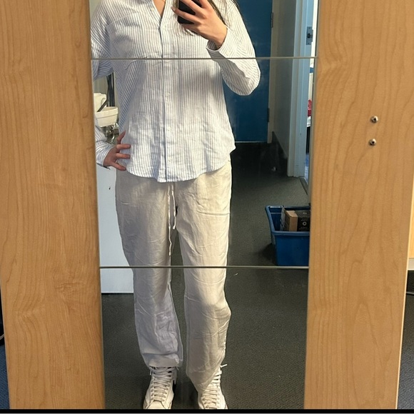 h&m summer linen pants - Picture 2 of 3